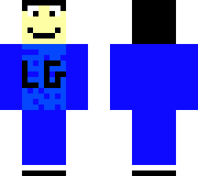 this is a skin i made with the initials of lg there u go