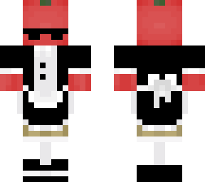 tomato with maaid suit