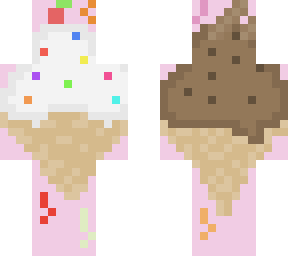vanilla and chocolate