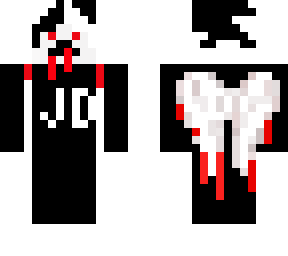 white black blood skin