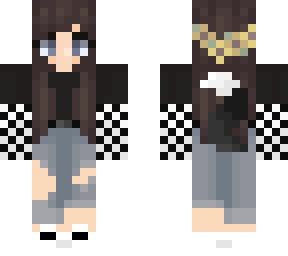 wolf girl  just some skins combined into one skin