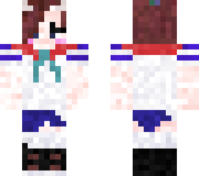 yanndray cute girl with buns uwu
