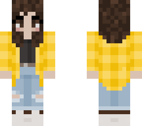 yellow flannel