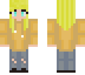 yellow haired girl