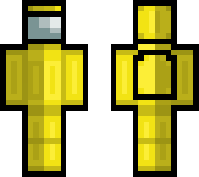 among us yellow character