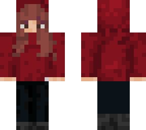 anime girl brown hair