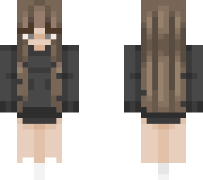 black sweater :)