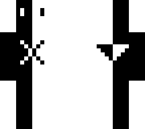 black x white