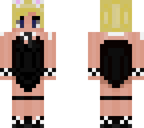 blonde boy bunny outfit