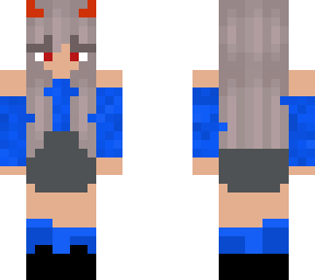 blue demon girl! (edited)