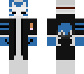 blue kabuki with pocky