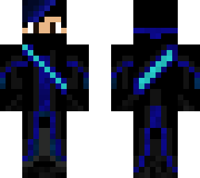 blue kirito mask