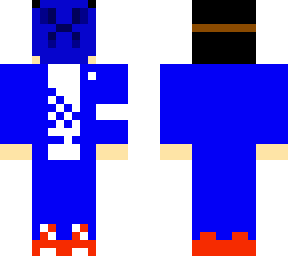 bluecreeper808 human skin