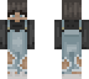 boy in overalls