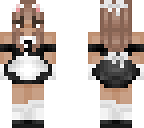 cat maid ~ tan skin