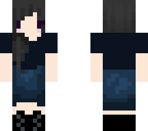 chibi goth casual