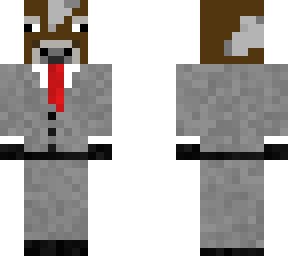 cow in a suit