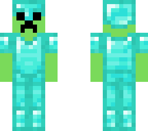 creeper with diamond armor