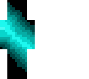 cyan stripe