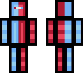 cyclope red & blue fixed eyes