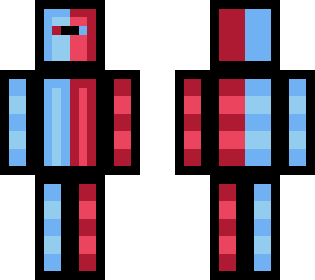 cyclope red & blue fixed eyes