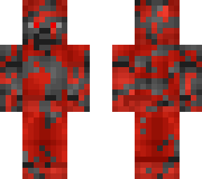 dark steve infected red steve