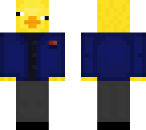 derpy duck with suit