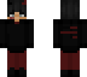devil dark red trident im a human