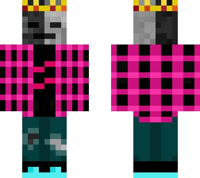 flanel skeleton king