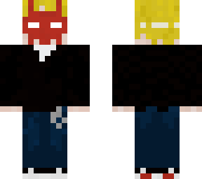 gavin with demon mask