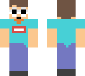 georgenotfound with new hair and dantdm face in it