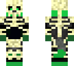 glowing skull