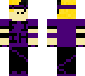 gold and black boy but black and purple fit
