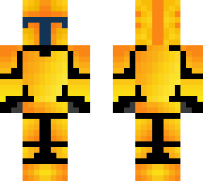 gold mandalorion blue