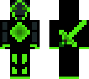 green iron lantern