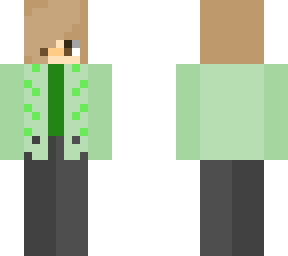 green jacket gurl