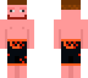 guy in trunks