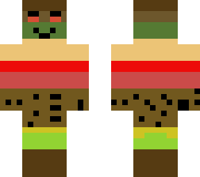 hamburger man