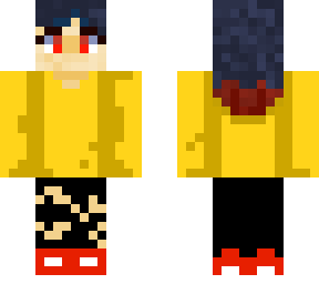 idk my new minecraft skin i made -3-