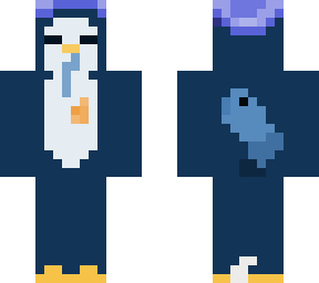 lazy derp penguin