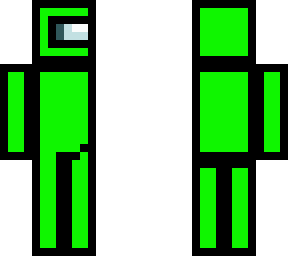 lime sus~among us character