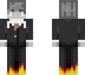 me in black
