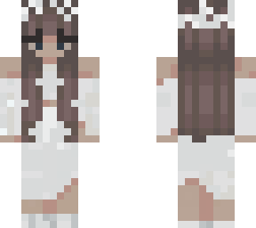 my skin, but a wedding dress