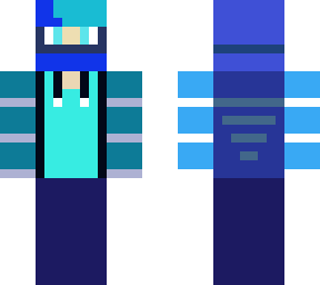 neon blue blaze