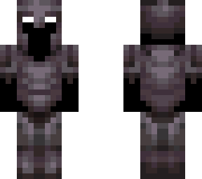null with a netherrite armor