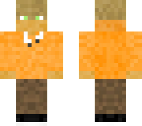 orange hoodie