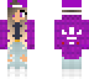 purple girl