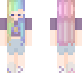 rainbows in her hair ~