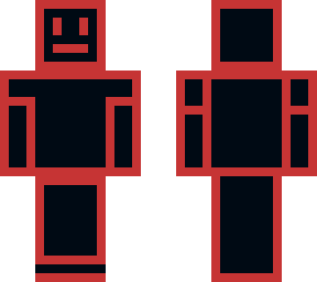 red and black man