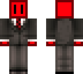 red boi in suit